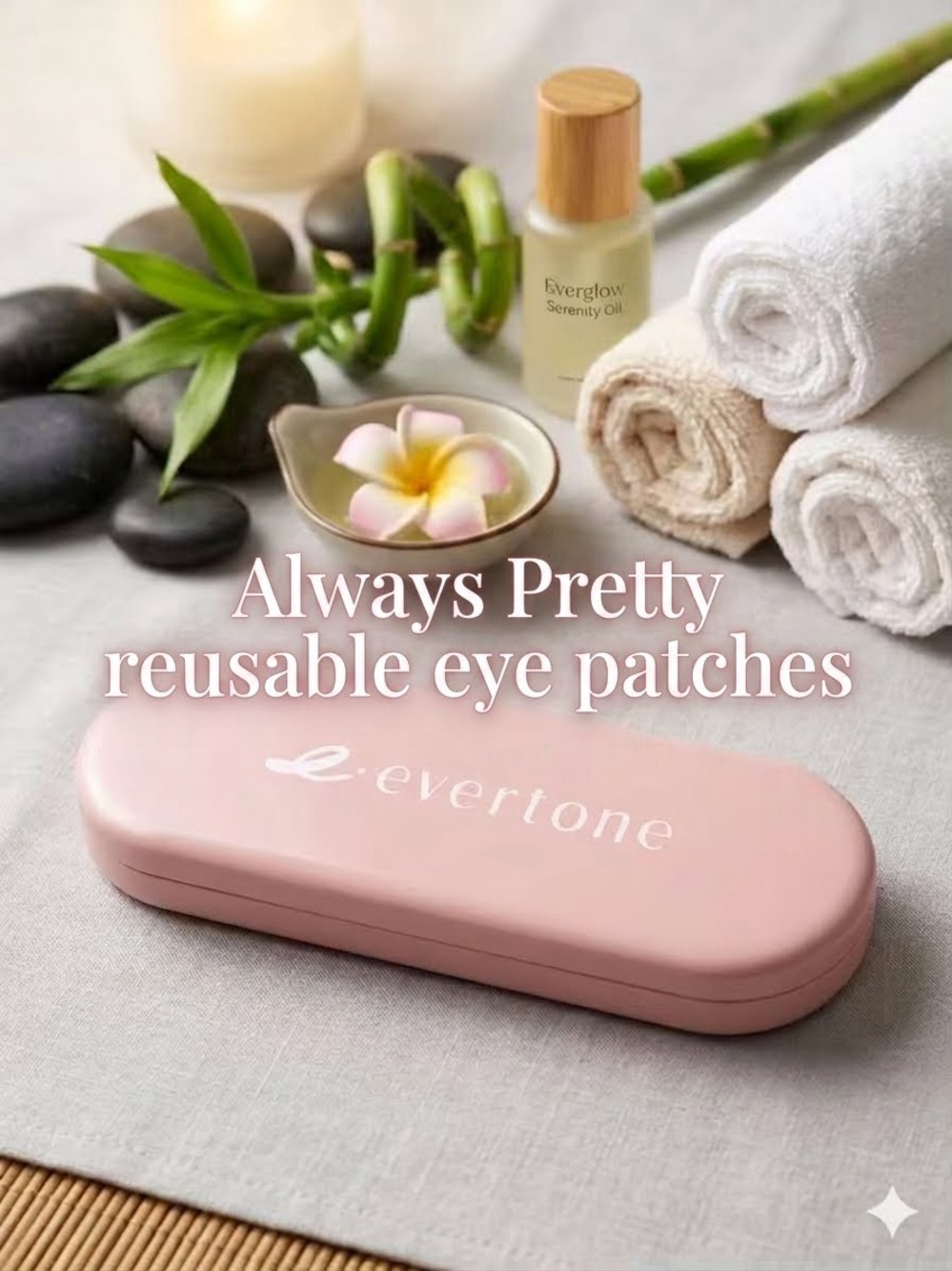 Evertone Always Pretty Reusable Eye Patches - Pink